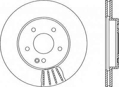 OPEN PARTS bdr129620 -  Тормозной диск